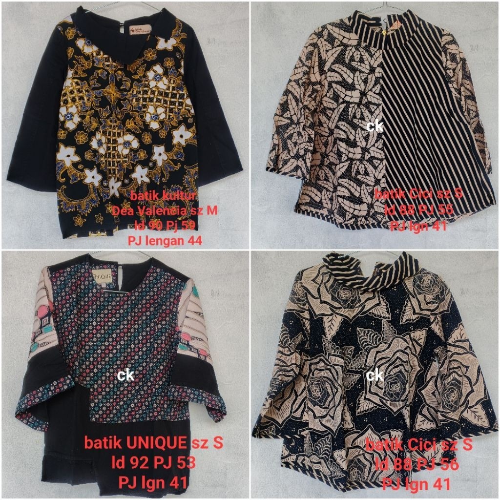 PL atasan batik wanita Dea Valencia