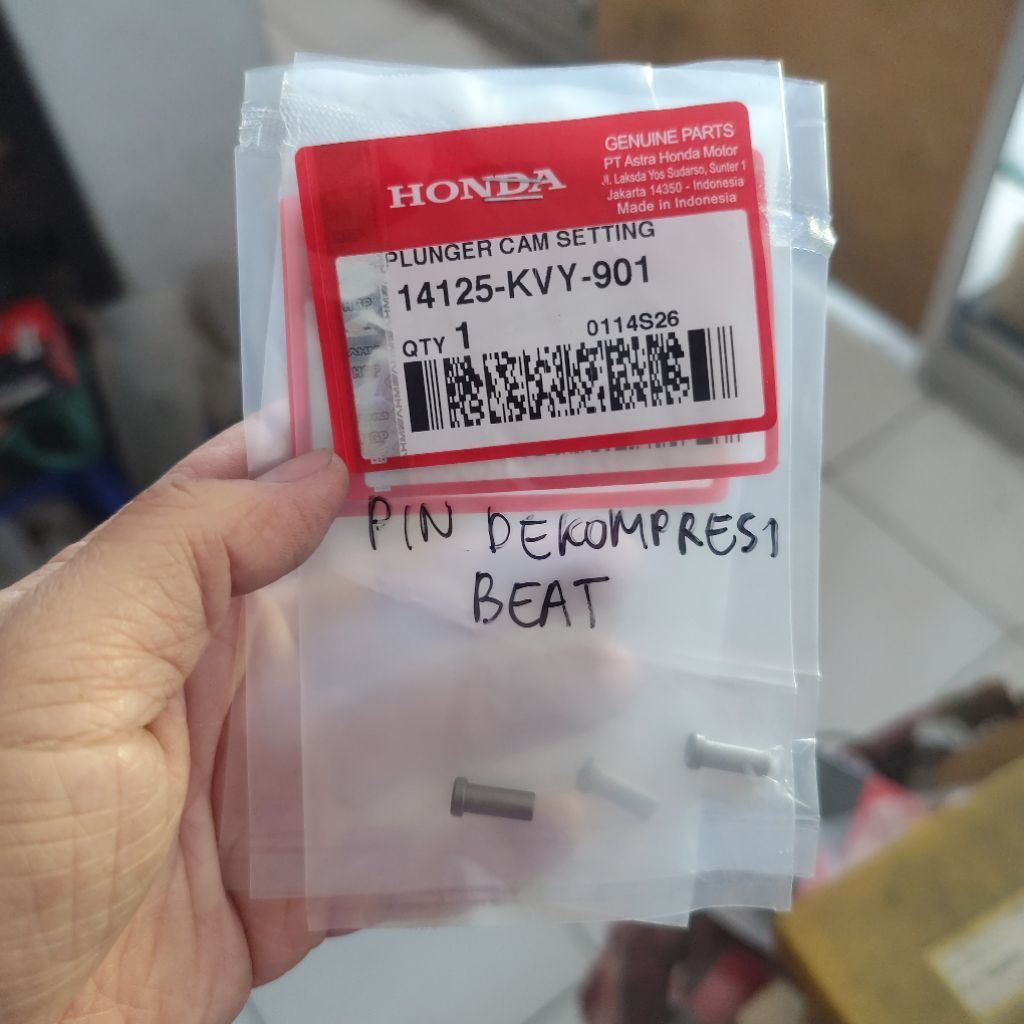 14125KVY901 PIN DEKOMPRESI BEAT KARBU