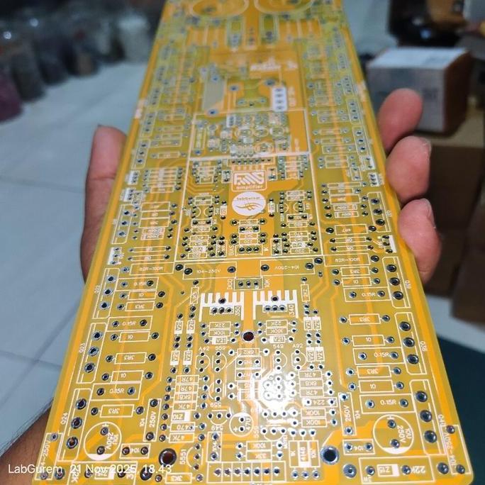 Pcb Amplifier Td 3U 35Cm Fk14000Q Pcb Dobel Layer
