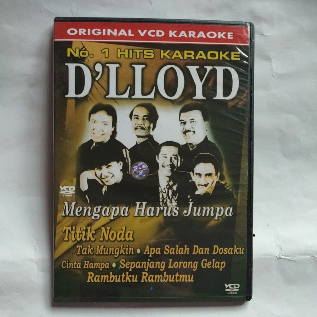VCD KARAOKE NO 1 HITS D'LLOYD