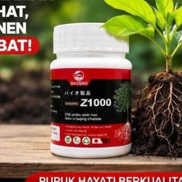 1KG Pupuk Dasshu Z1000 Jepang - Meningkatkan Regenerasi Akar