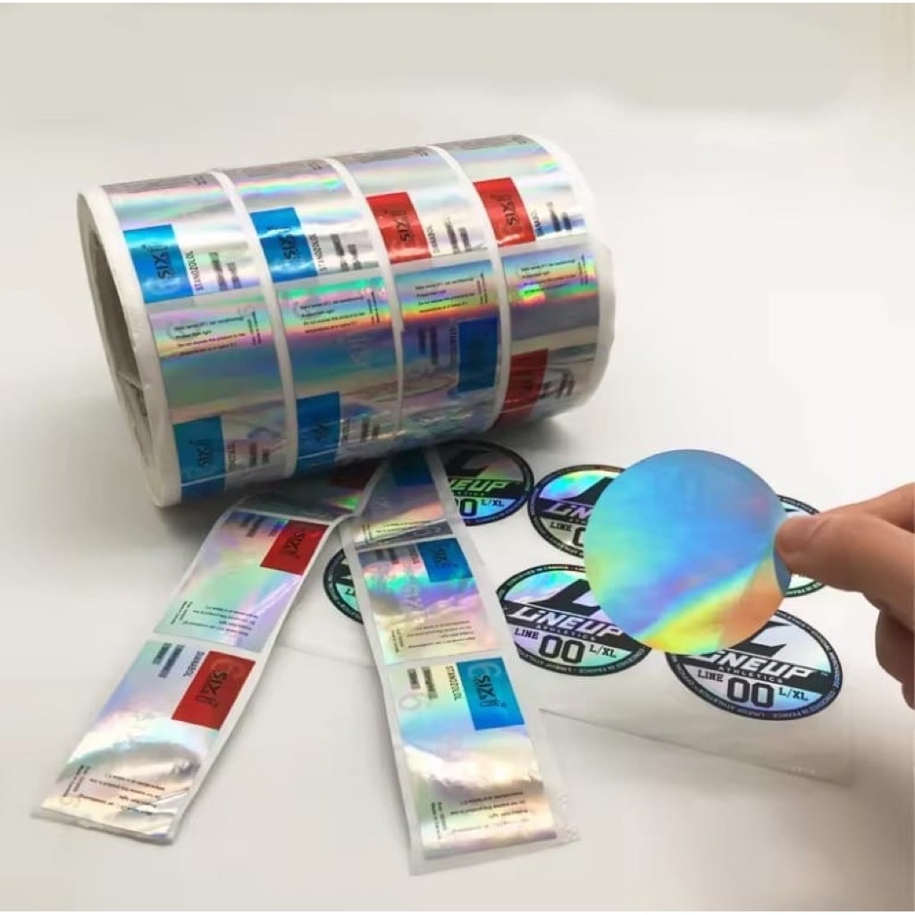 CETAK STICKER A3 ROLL HOLOGRAM / HARGA MURAH/ CETAK CUSTOM
