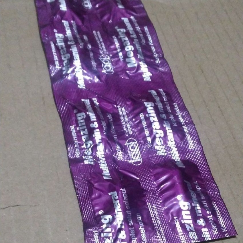 suplemen kesehatan megazing tablet eceran