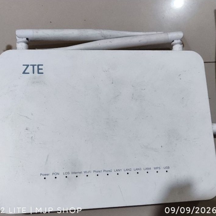 zte premium F670 unit+ adaptor