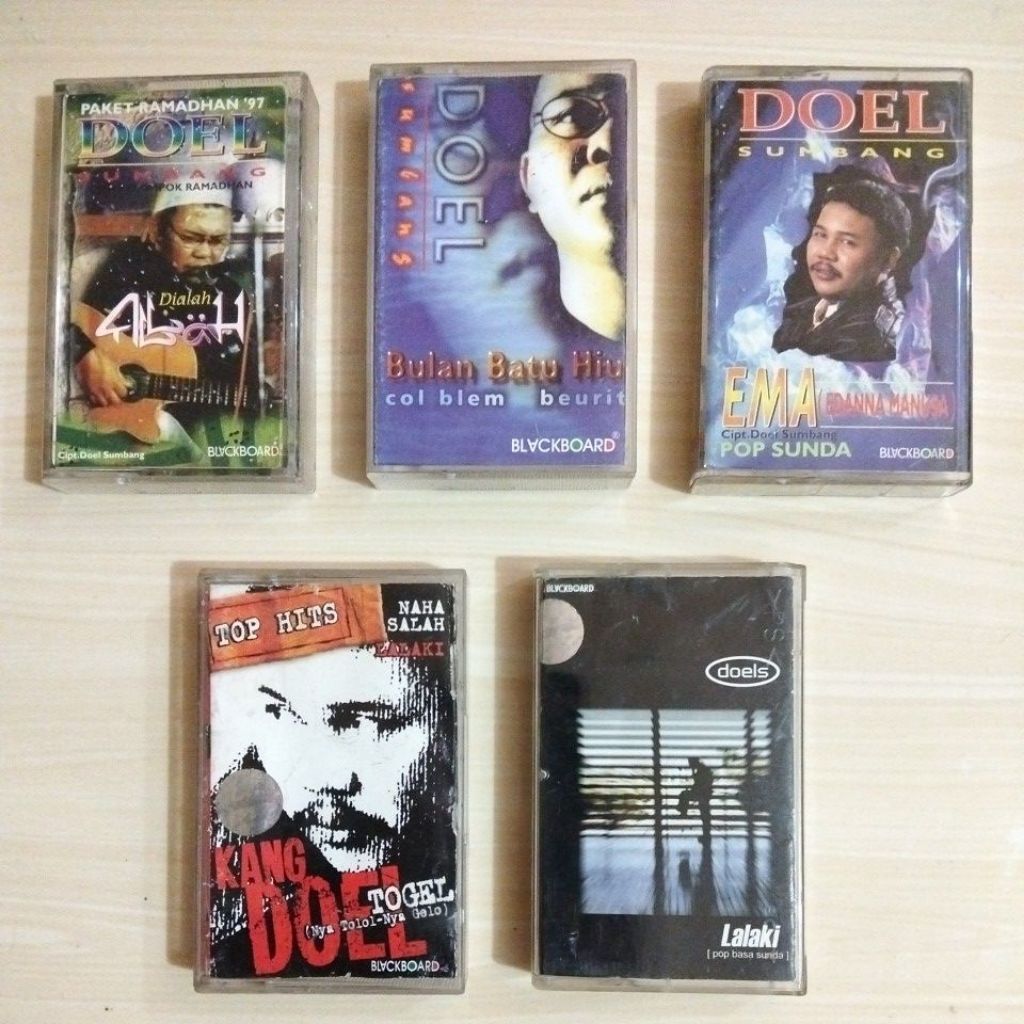 5 KASET DOEL SUMBANG - BLACKBOARD IND. - Kaset Pita - Bekas Murah Original - C8