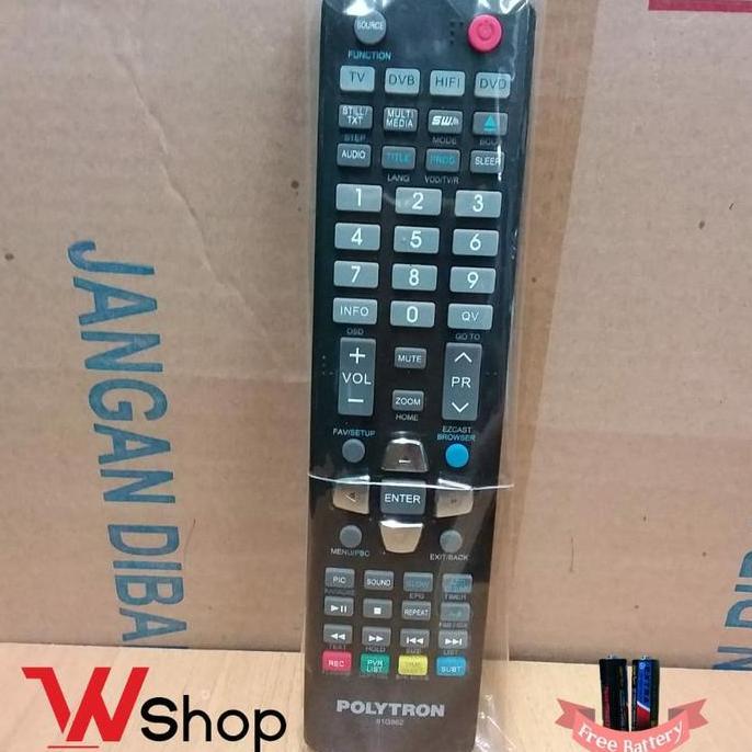 DI31 - REMOTE/REMOT POLYTRON 81G862- ORIGINAL - TV DVB HIFI DVD