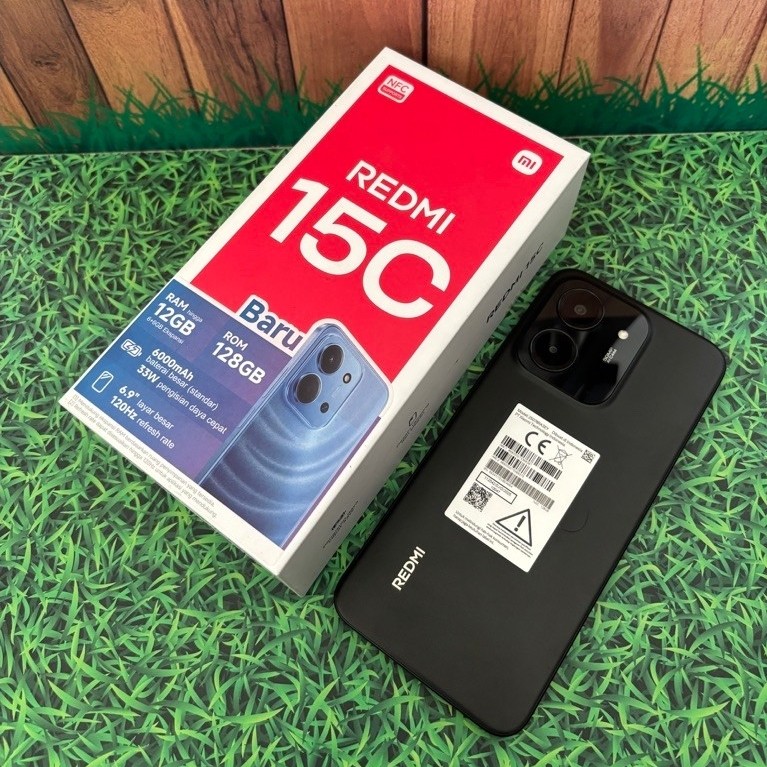 Redmi 15C 8/256 Second Resmi Indonesia