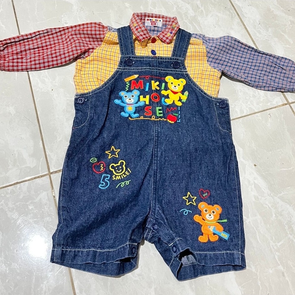Baju Anak Priloved Miki House