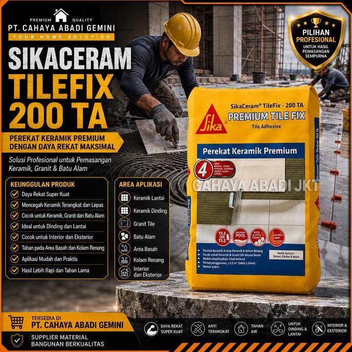 DEVLONG_SAGARA - SIKA TILEFIX 200TA SIKA CERAM 200TA 25KG