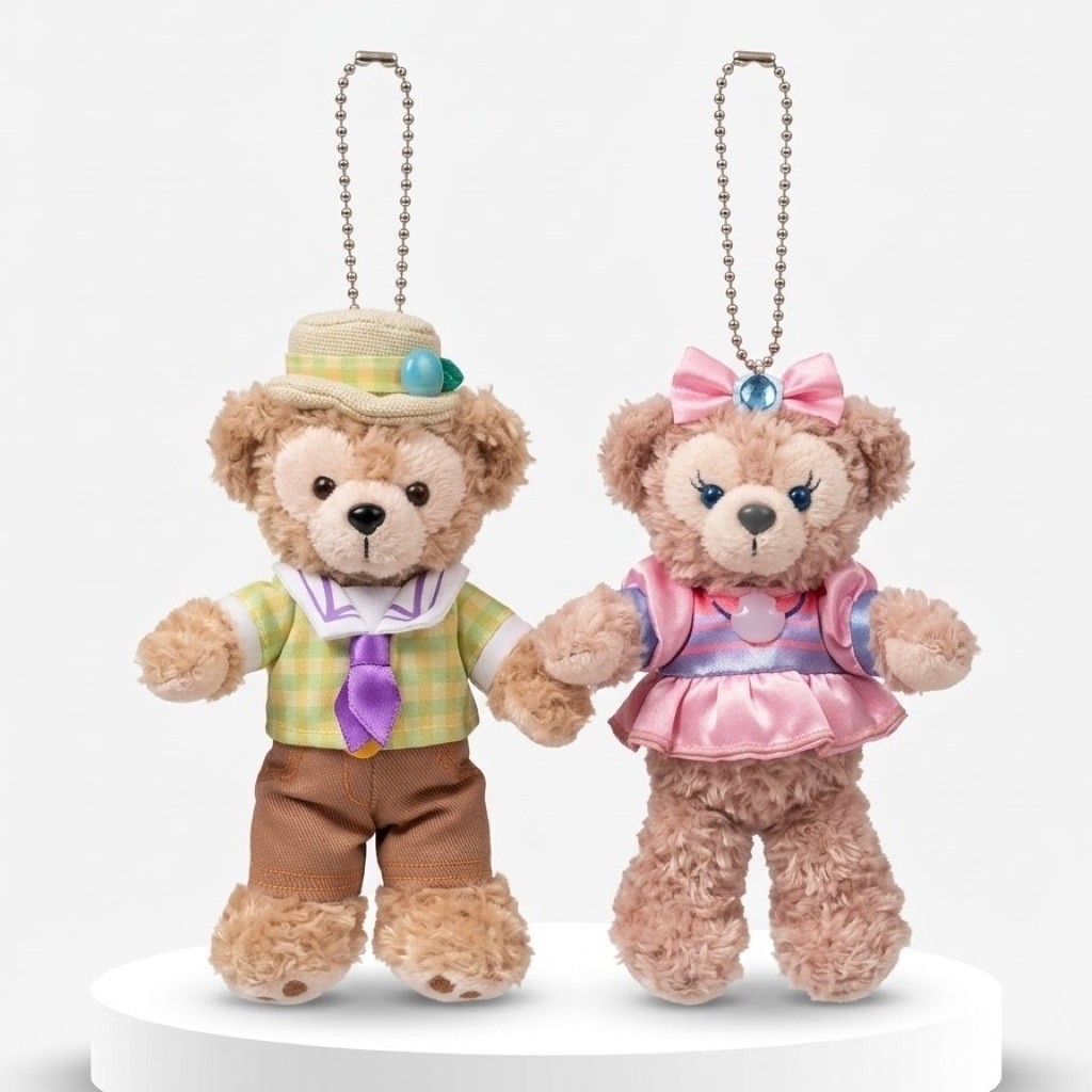 SEPASANG DUFFY SHELLIE MAY DISNEY KEYCHAIN GANCI
