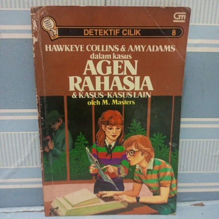 Novel detektif cilik dalam kasus agen rahasia dan kasus-kasus lain