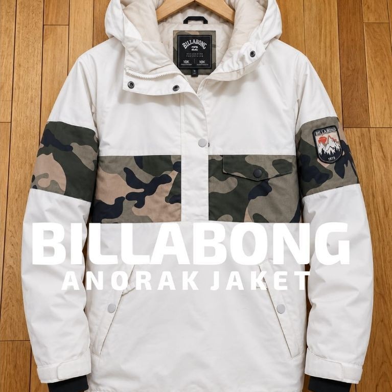 Jaket anorack billabong second branded original