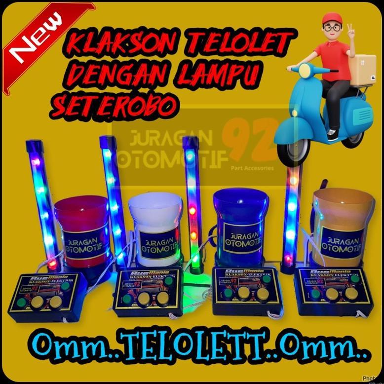 KLAKSON TELOLET SEPEDA / BASURI SEPEDA / KLAKSON TELOLET