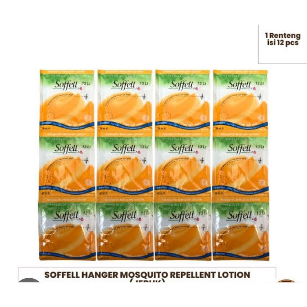 soffel hanger kulit jeruk 12 sachet
