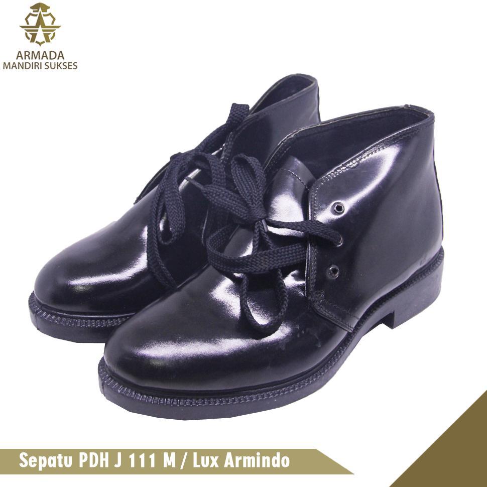 Sepatu PDH Kulit Molding TNI - Sepatu Kulit PDH TNI