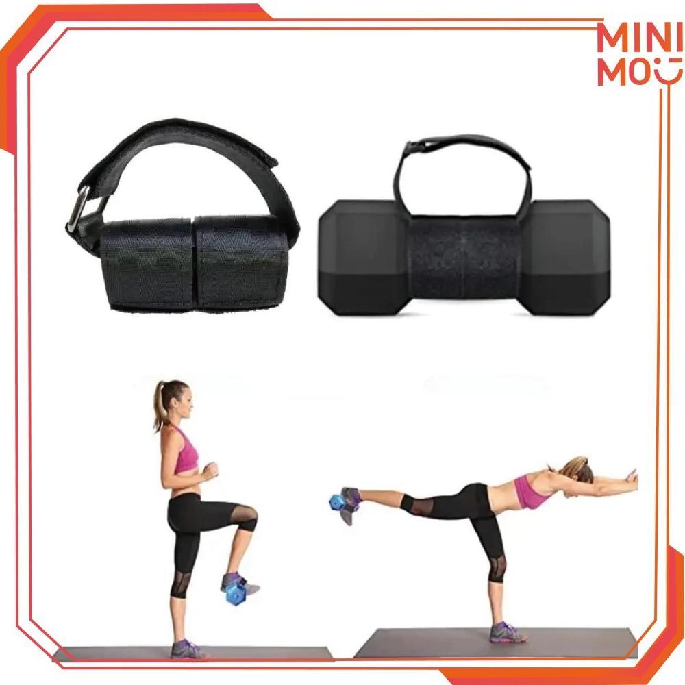 Ankle Weights Adjustable Alat Cardio Burn Lemak Bahan Breathable Portable Tali Gym Kaki Wrist Strap 