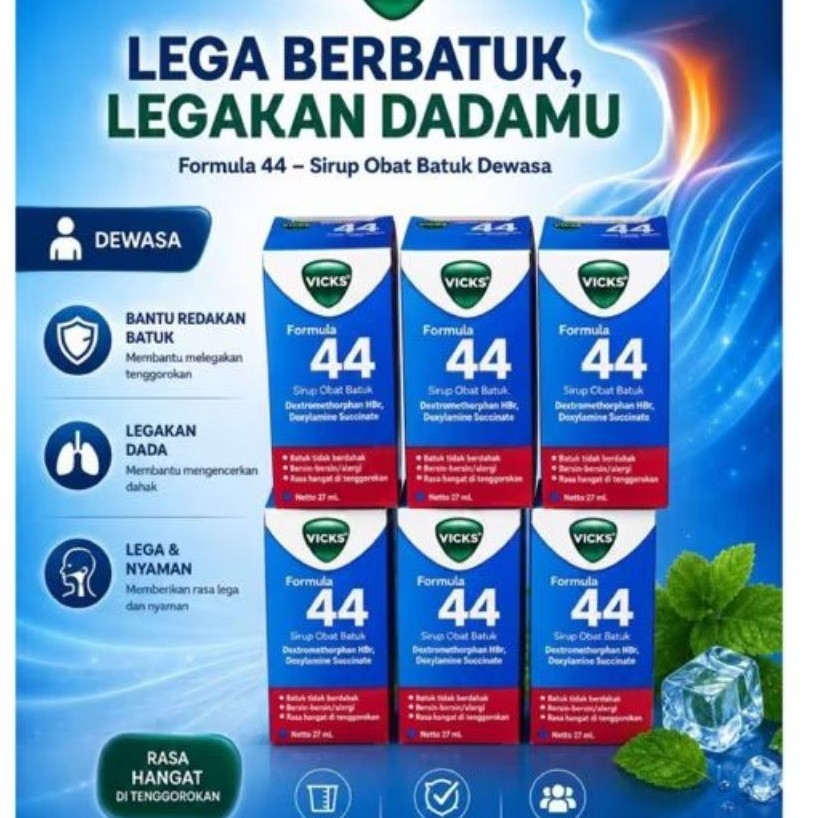 Vicks Formula 44 Dewasa & Anak