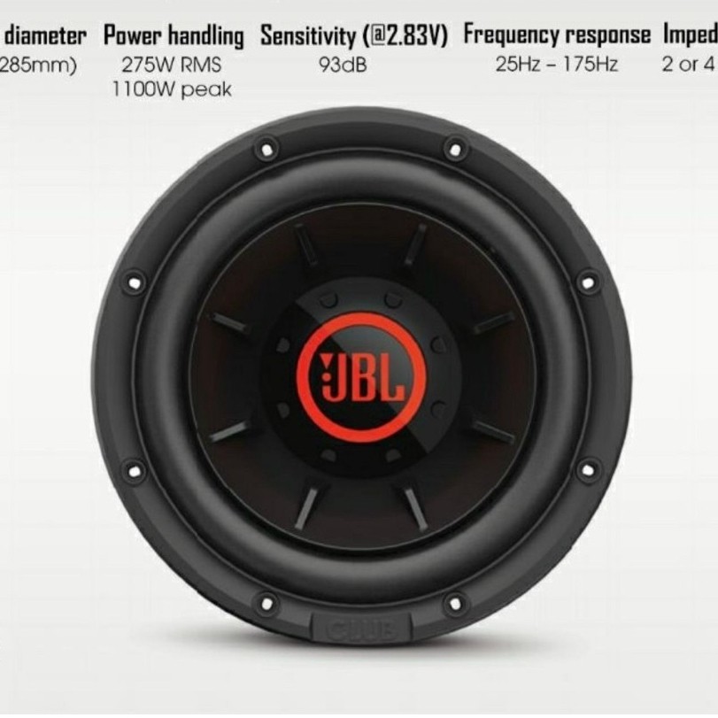 Subwoofer JBL CLUB 1224 12 inch speaker mobil