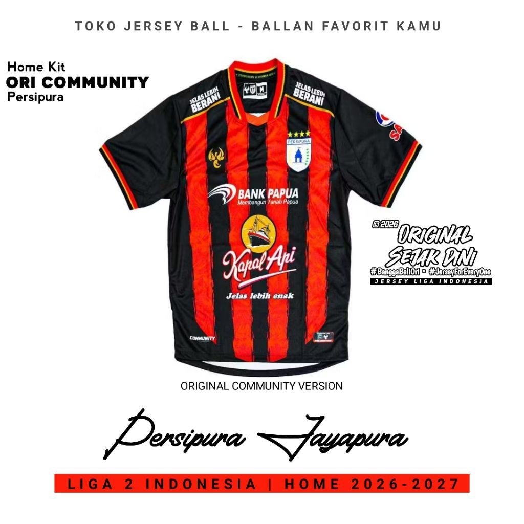 Jersey Persipura Original