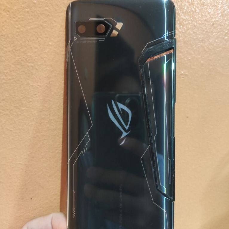 BACKDOR TUTUP BELAKANG ASUS ROGPHONE 2 ROG 2 ORIGINAL COPOTAN