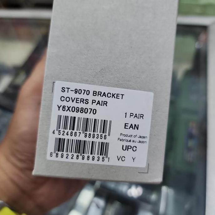 Shimano Bracket Covers St-R9070 Hood Cover Karet Brifter Dura Ace Di2 9070 Original Shimano