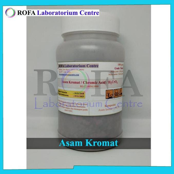 Asam Kromat / Chromic Acid / H2CrO4 500 Gram