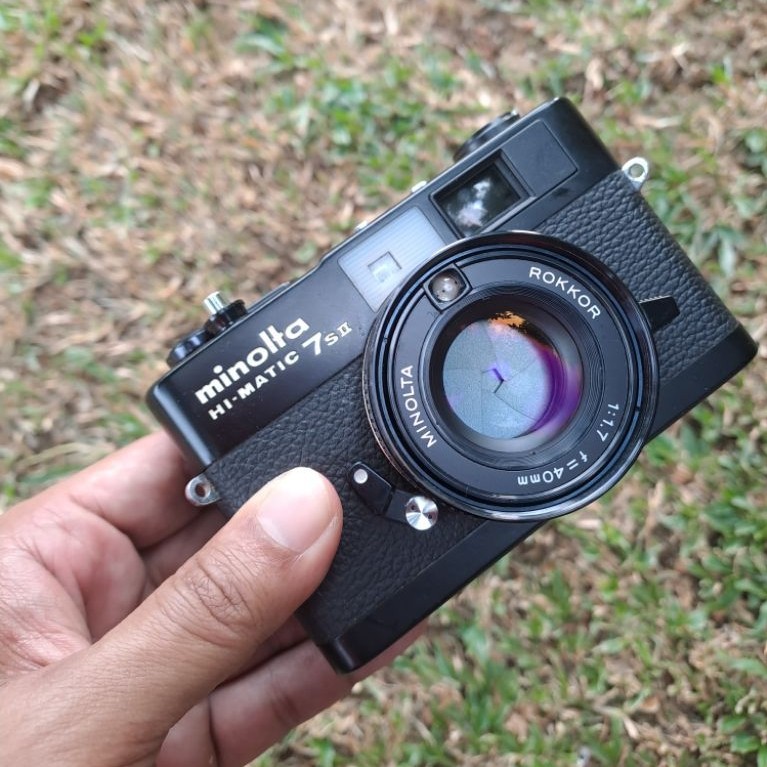 kamera analog Minolta 7sII rangefinder not nikon pentax leica hasselblad