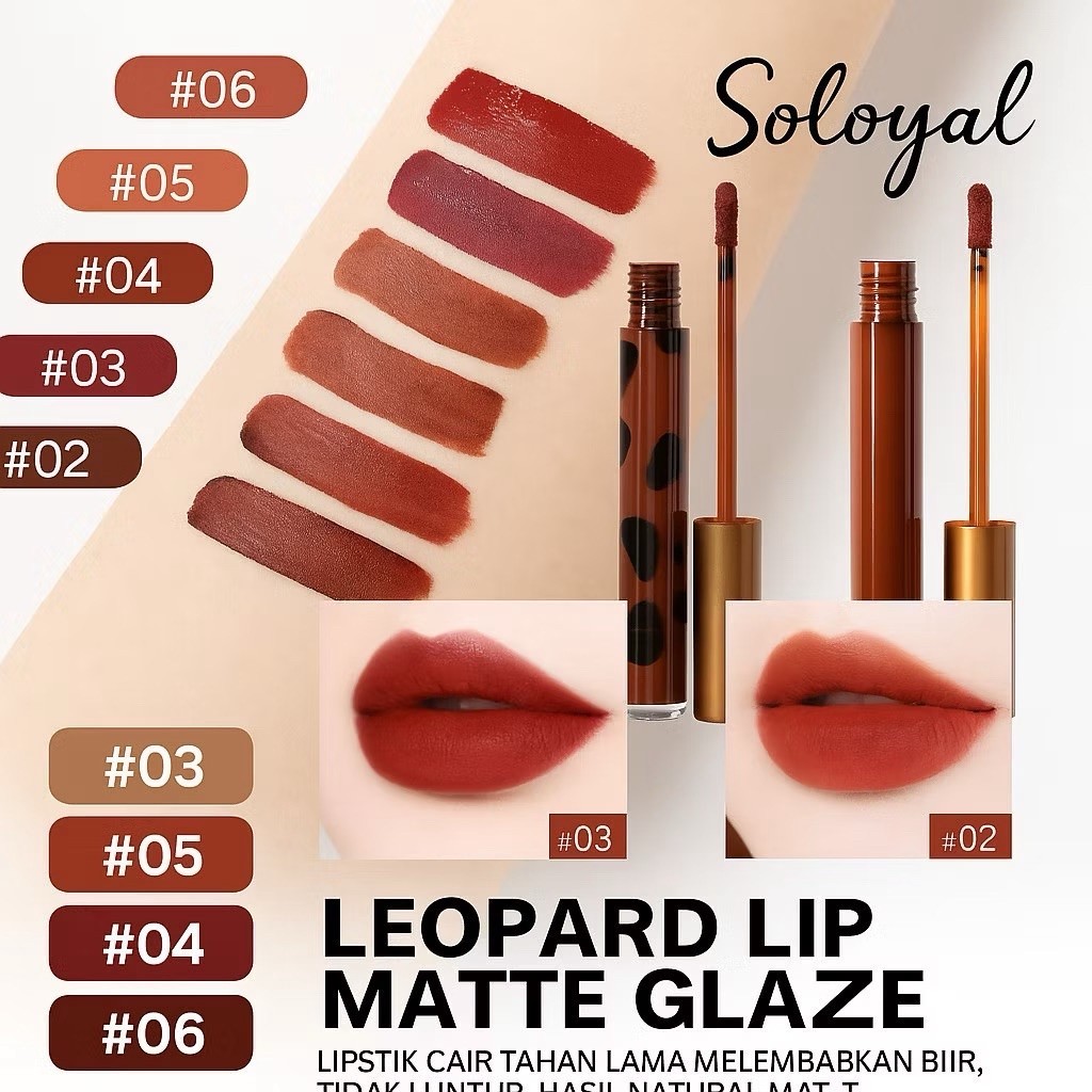 Lameila Lipstik Lipcream Leopard