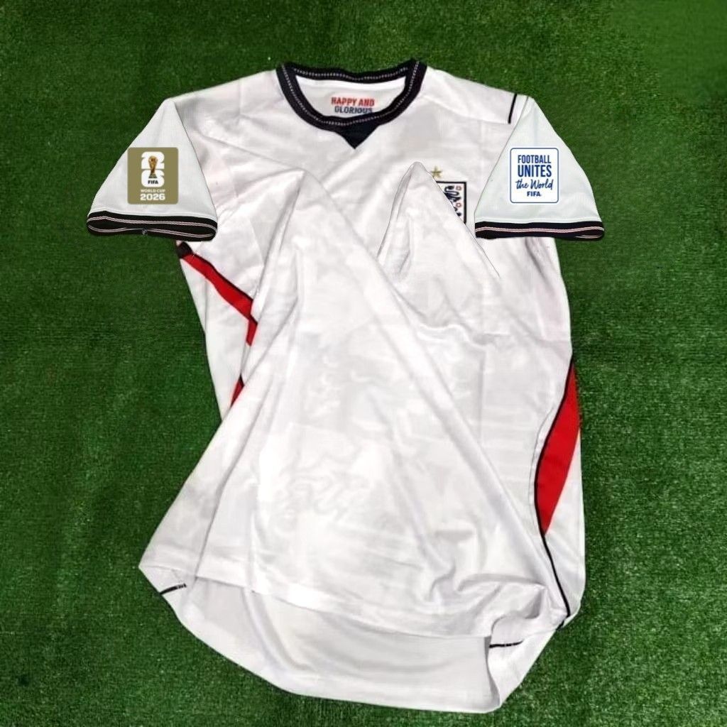 JERSEY BOLA INGGRIS HOME FULL PATCH PIALA DUNIA 2026 TOP QUALITY