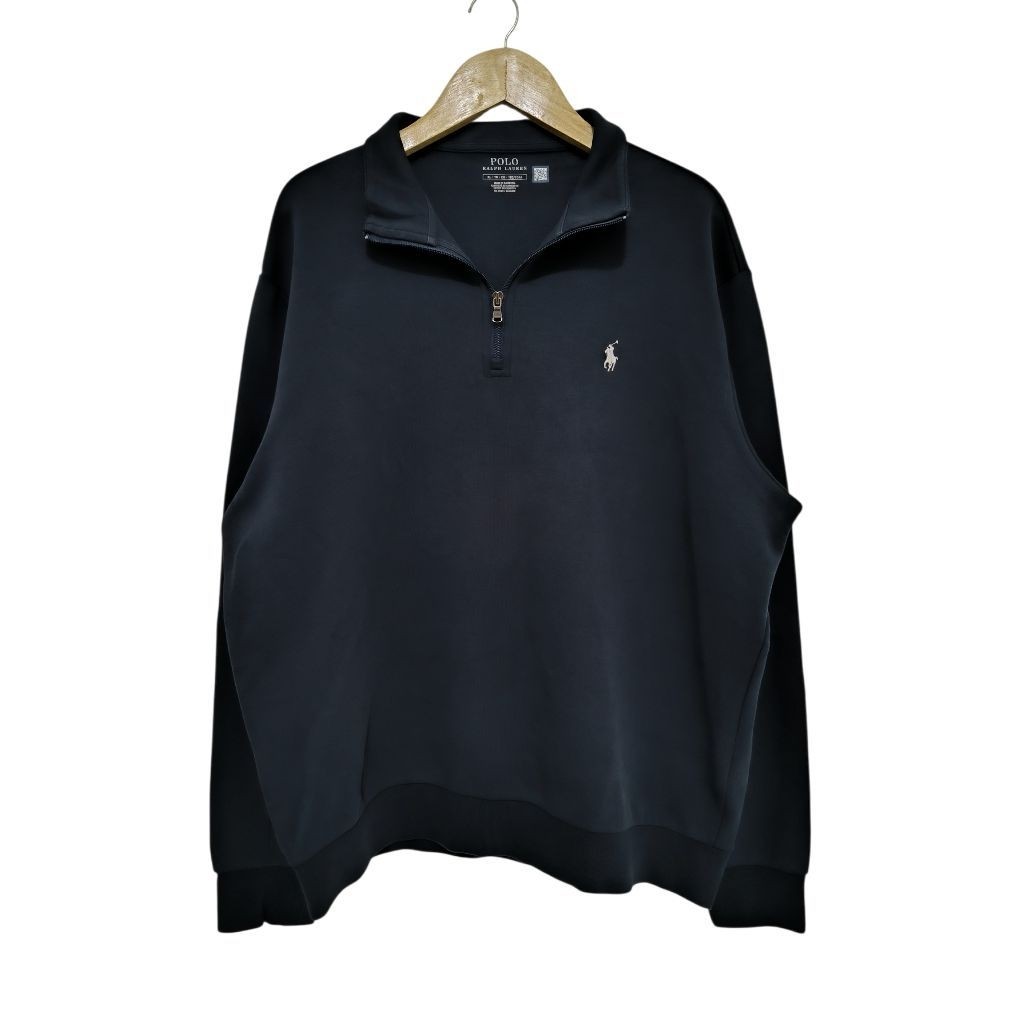 Sweater Jacket Half Zipper Polo Ralph Lauren Navy XL