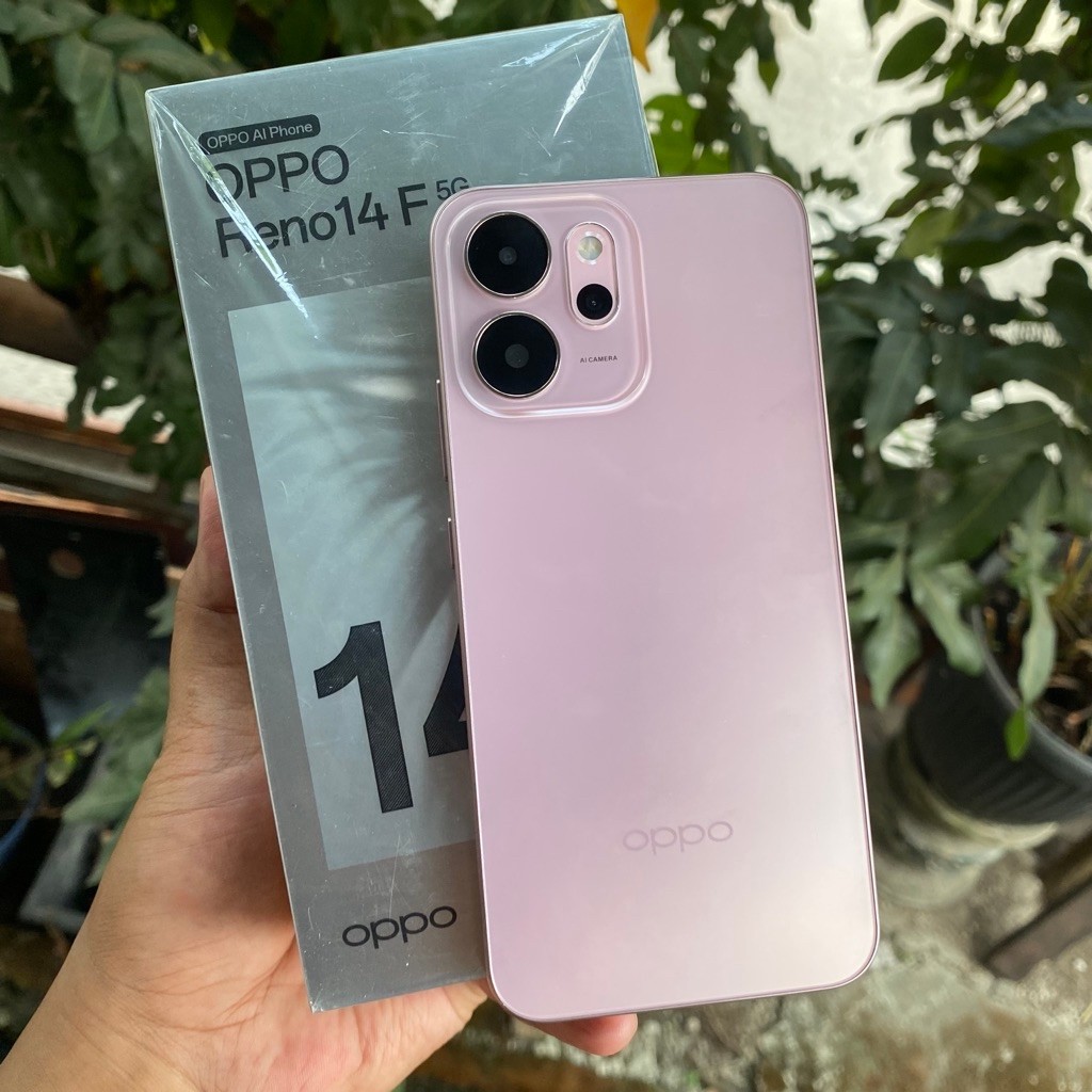 Oppo Reno 14f 5G Ram 8+8/256GB Second Fullset