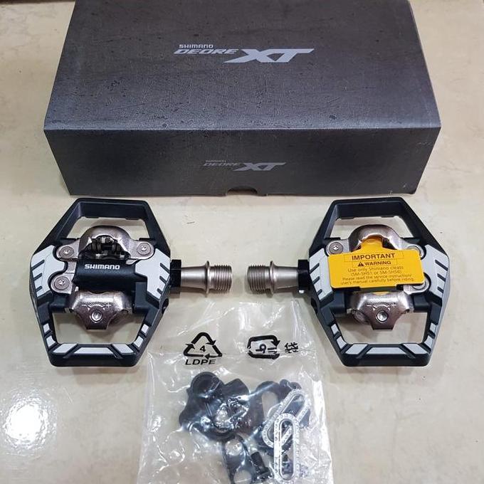 Shimano XT M8120 Pedal Sepeda MTB Clipless