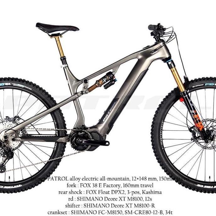 Patrol E-Five S Spec Carbon Efive Fox Float 36 Fox Float X Shimano XT E5