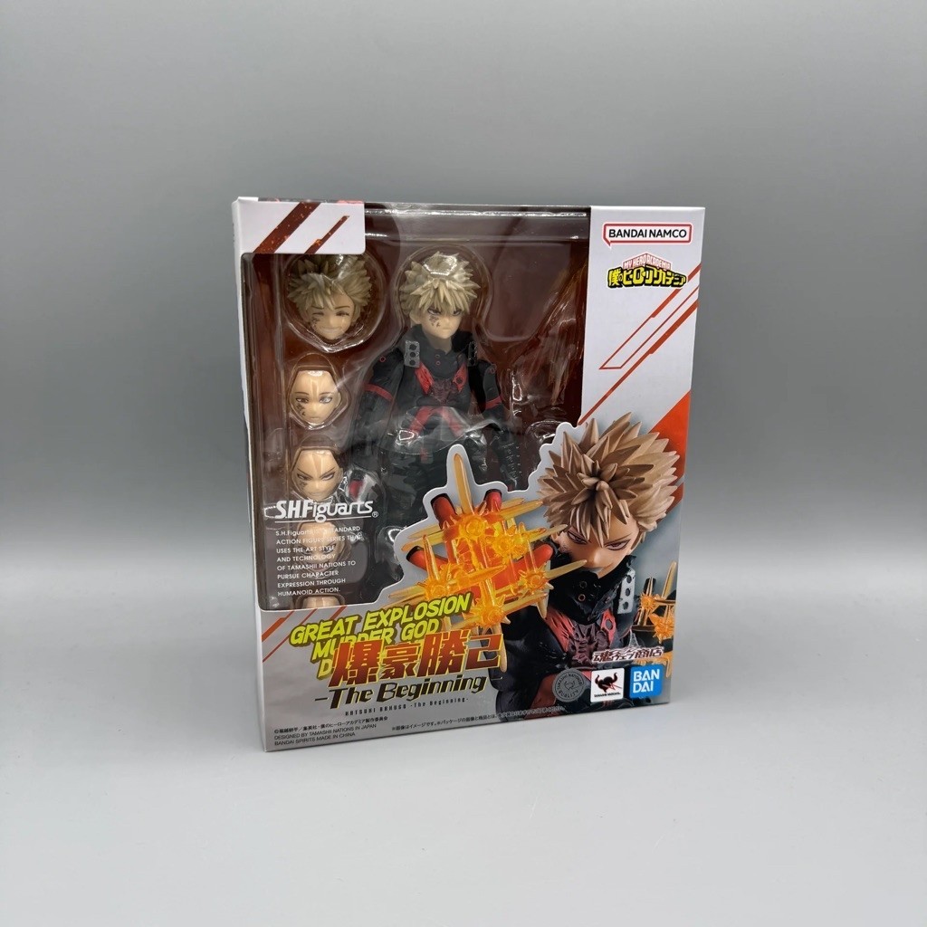 SHF My Hero Academia Katsuki Bakugo The Beginning Action Figure Bandai Toy