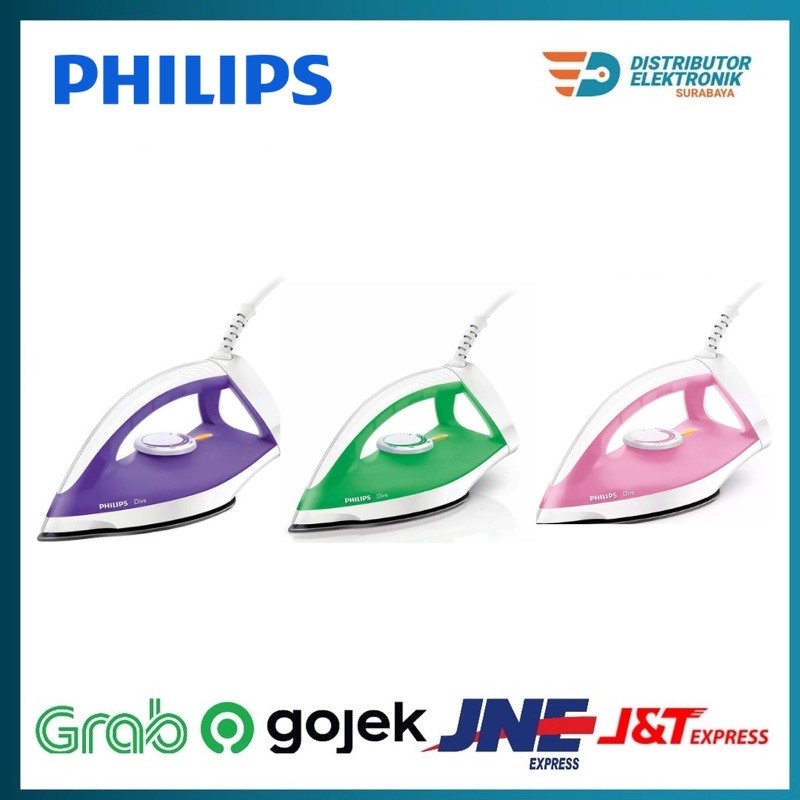 Philips Setrika GC122 / Dry Iron GC122 / Setrika Philips (GARANSI )