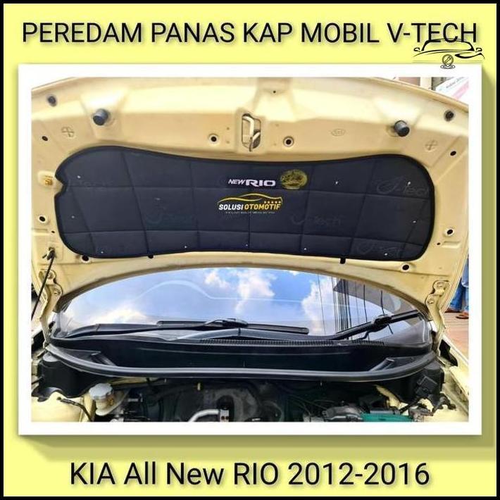Kia Rio All New Pelindung Peredam Panas Kap Mesin Mobil Vtech + Klip Forsale