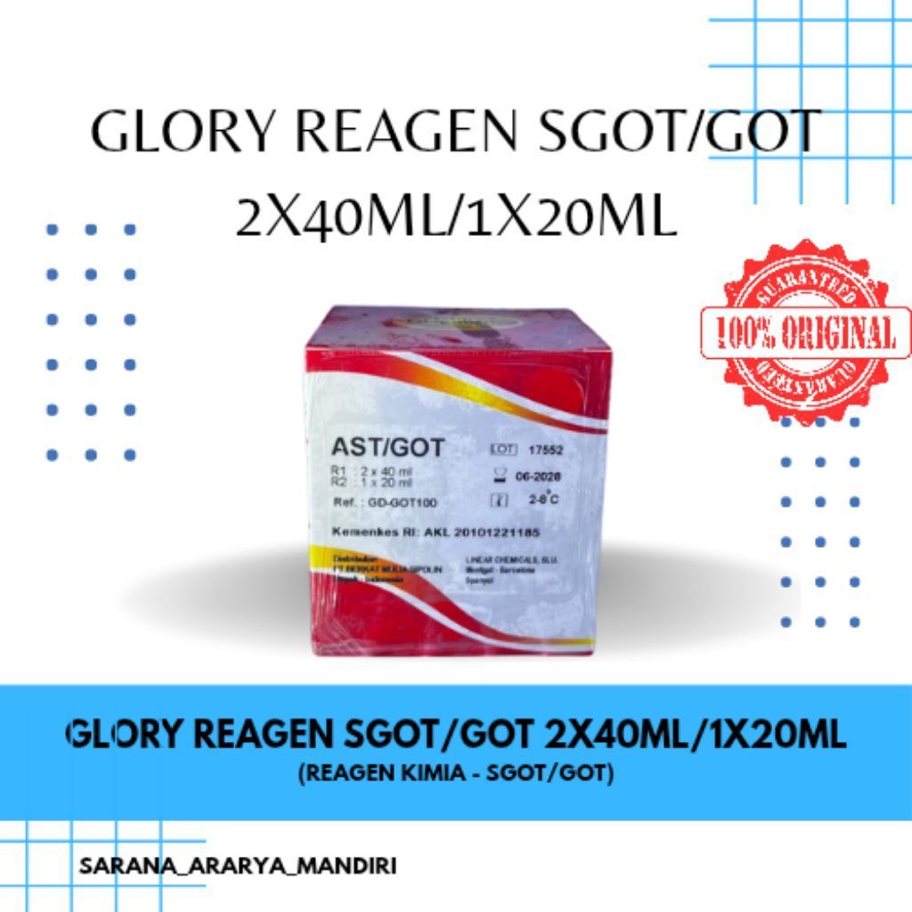 Glory Reagen Sgpt/Alt | Glory Reagen Sgot/got
