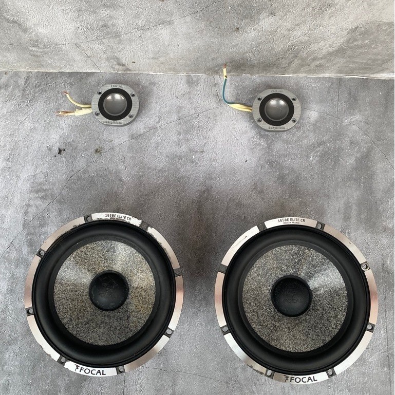 Speaker 2 Way Focal Beryllium Original Kondisi Second