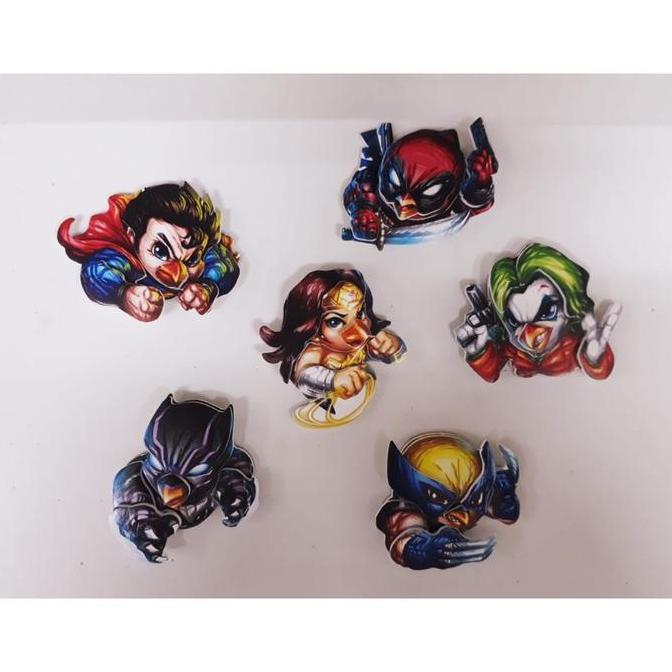 (1BOX) 3D DR.TOYS / CRAZY BIRD - KAROMAN - KPAD - LEBARAN - TEMPAT PENSIL - MOBILE LEGEND - HIASAN P