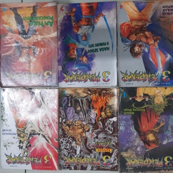 komik 3 pendekar all 200000