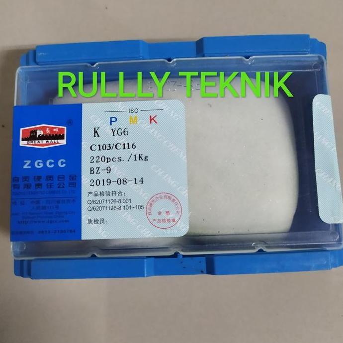 Betel Widia/Mata Widia C103/C116 Cemented Carbide Yg6