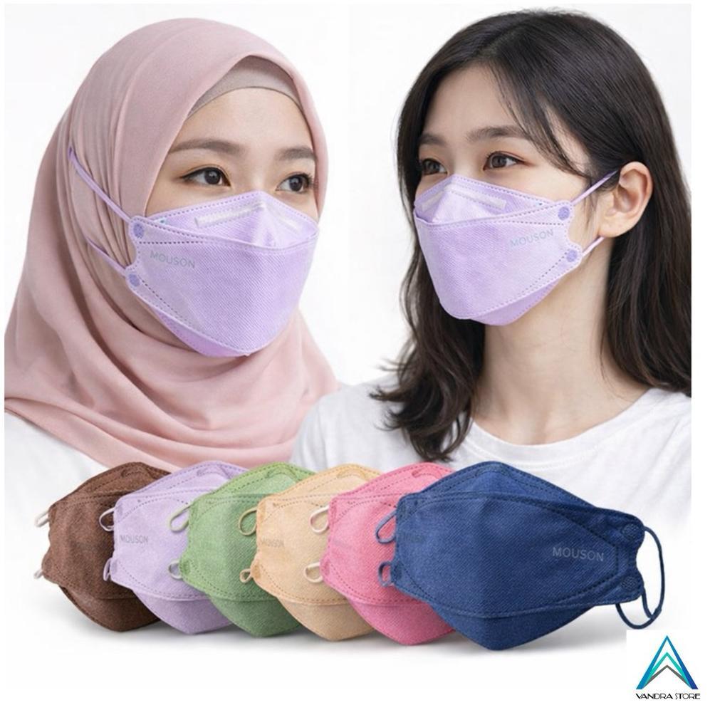 VELQEN MASKER 4PLY KF94 MOUSON KOREA ISI 10 PCS/PACK SEMARANG ORIGINAL