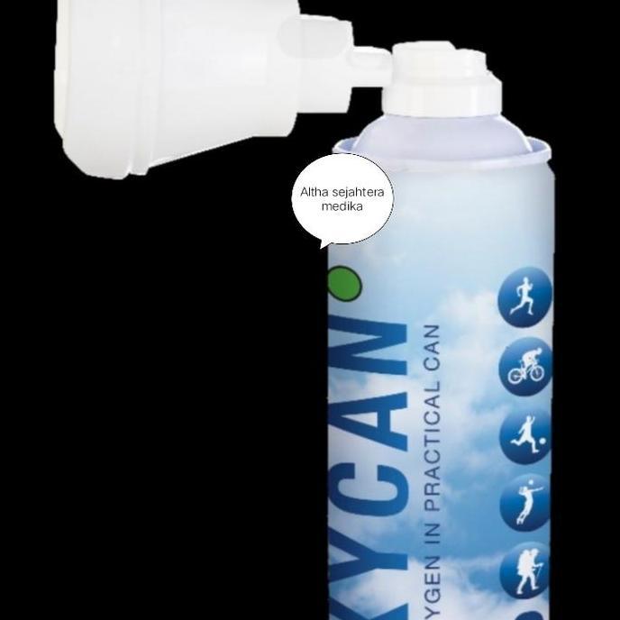 Oxycan Sport Botol Biru 600 Cc/ Oxygen Sport/ Oxican