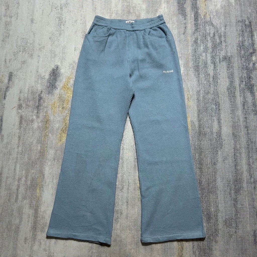 AZ0141. Marithe Francois Girbaud Trouser knit Relax Pants/Celana Santai