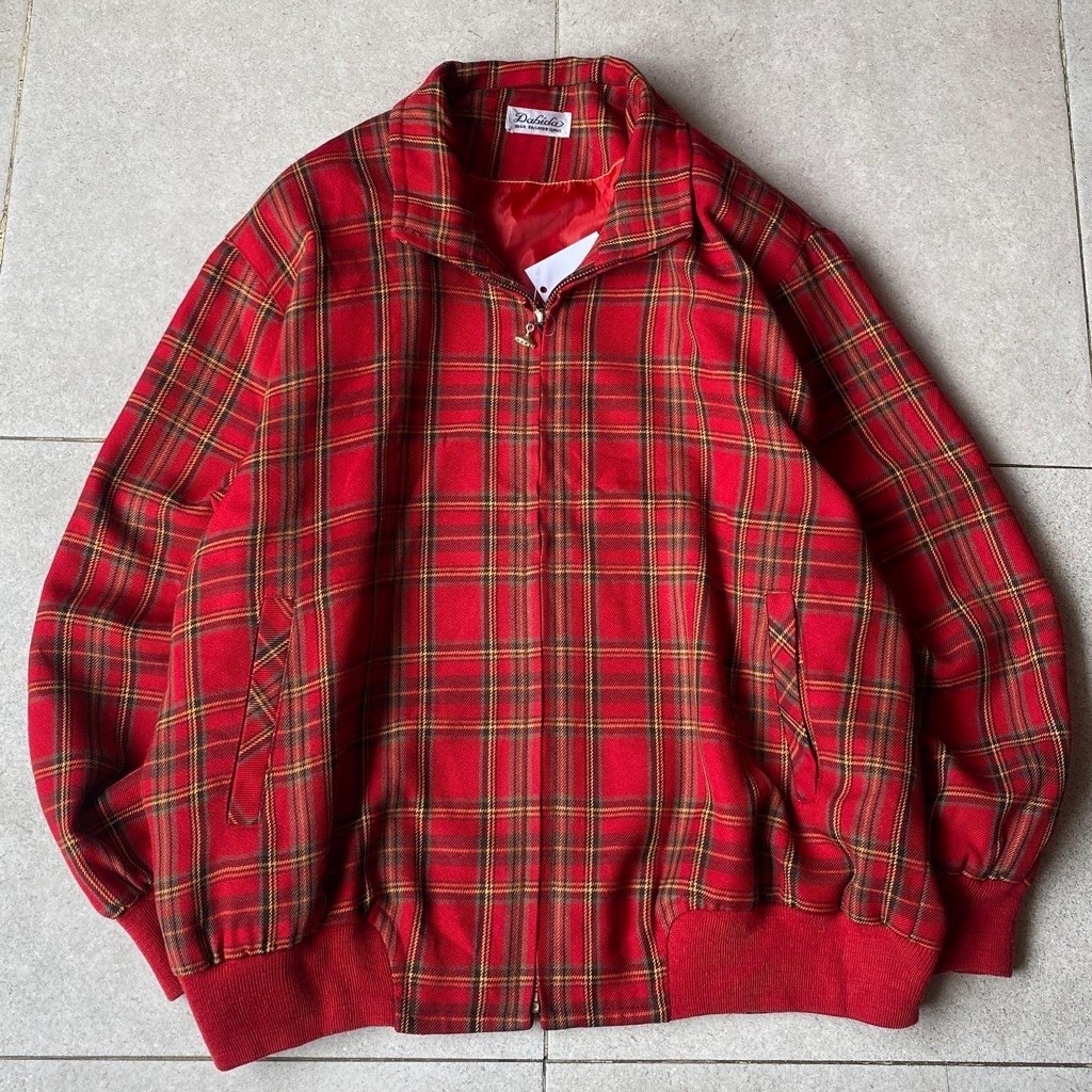 D*Abida Vintage Casual Tartan Jacket