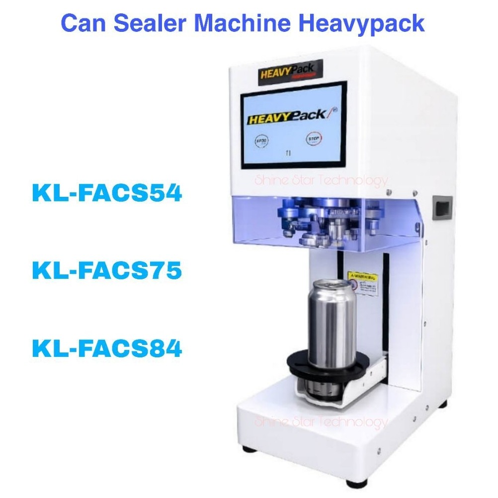 Heavypack Can Sealer Automatic KL-FACS54 Mesin Penutup Kaleng Otomatis