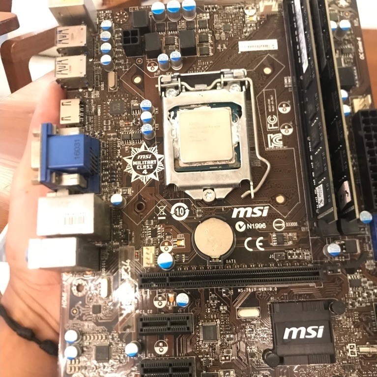 mobo msi h81m-e34