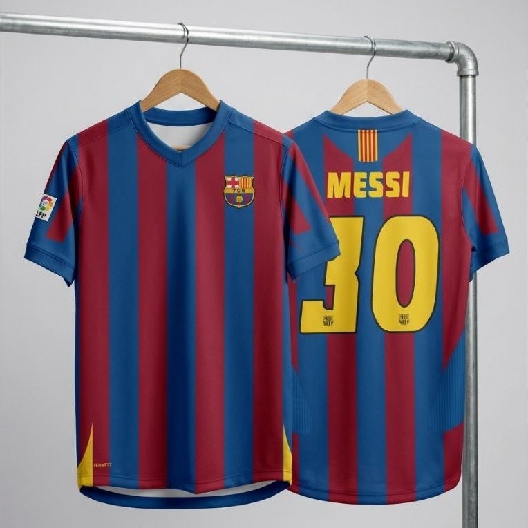 JERSEY BARCELONA 2005 — VIBES KLASIK YANG NGGAK PERNAH MATI
