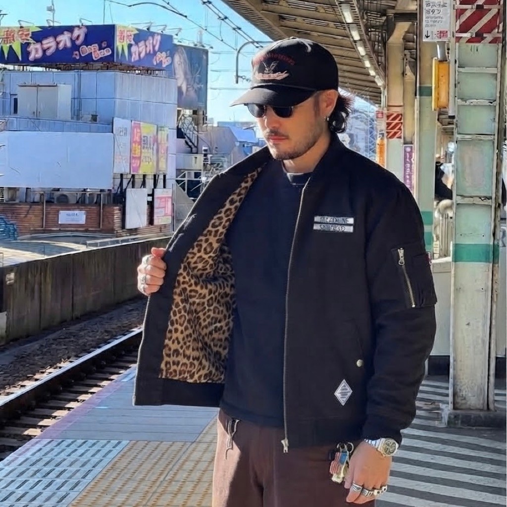 Jacket Bomber Inner Cheetah by Saintpain
