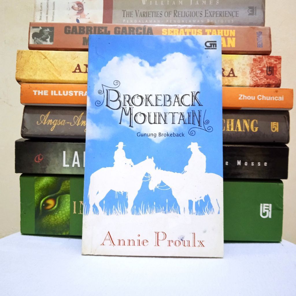 Brokeback Mountain – Annie Proulx | Novel Fiksi Film | Buku Preloved Original